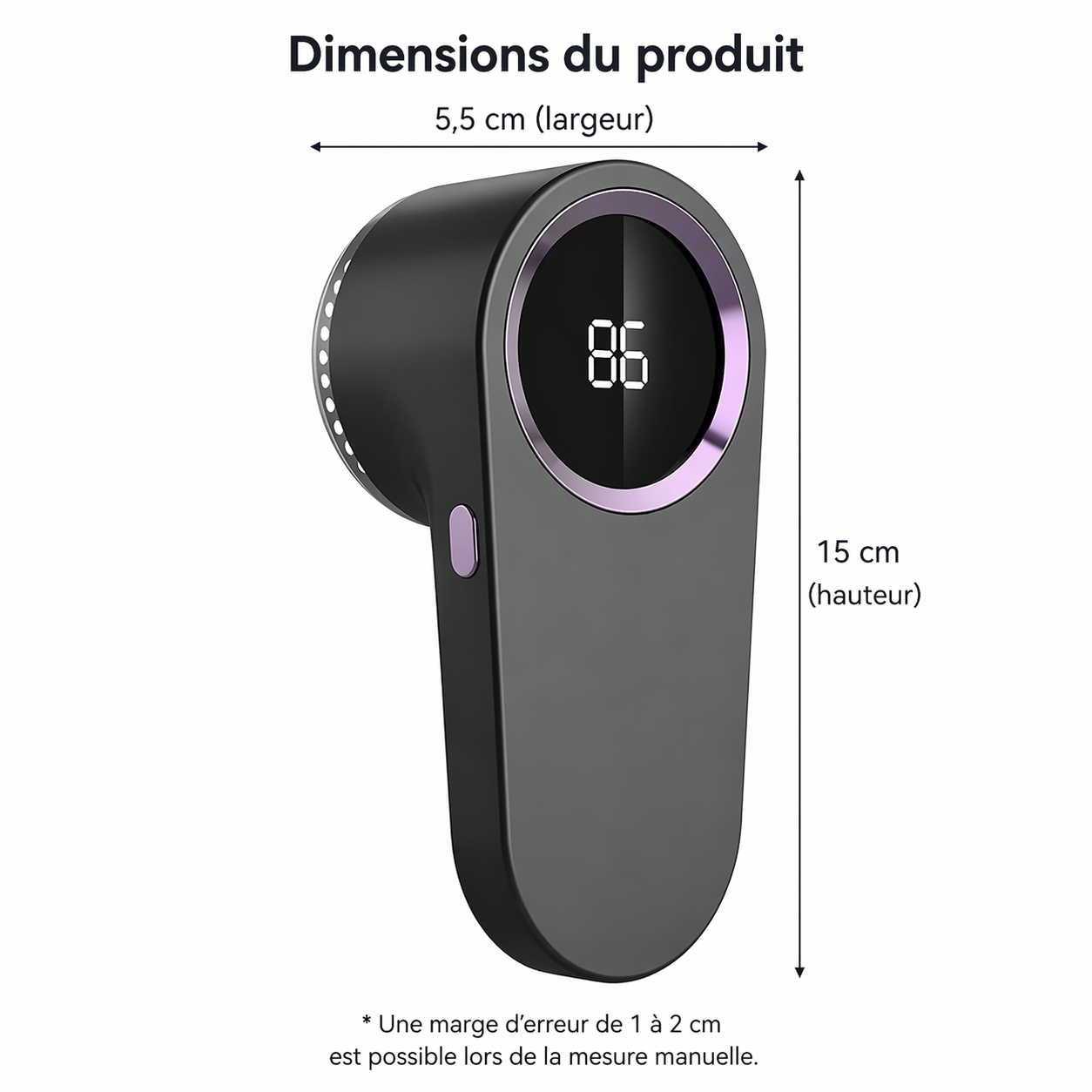 Rasoir Anti-Bouloches Rechargeable